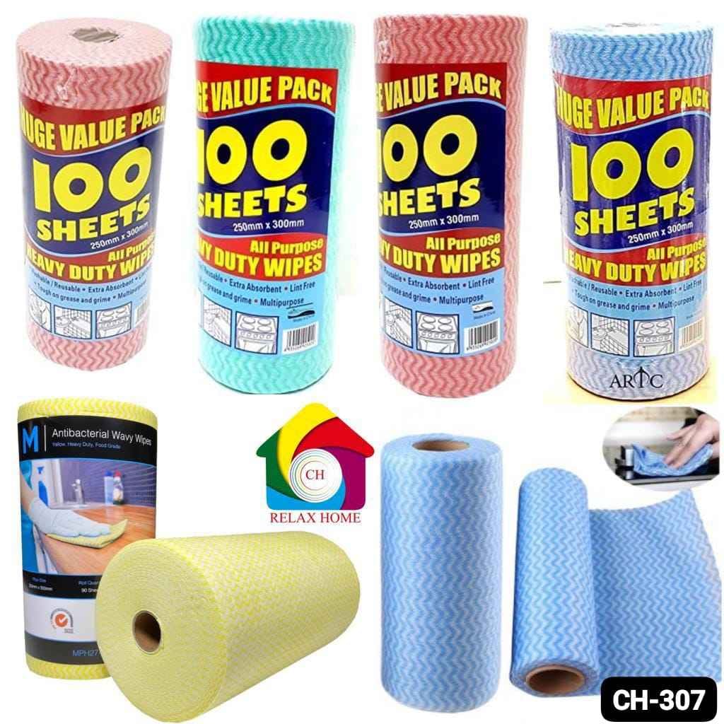 100 Sheets Kitchen Wipes