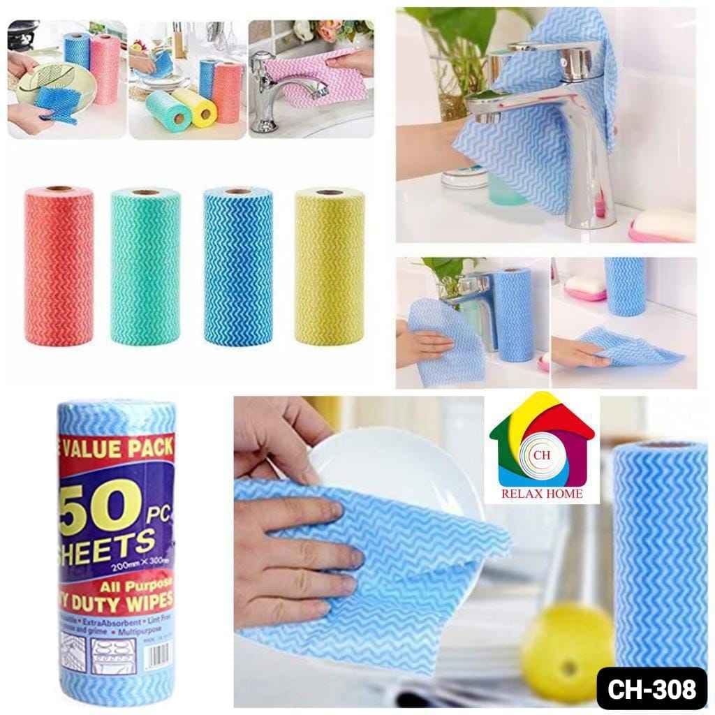 50 Sheets Kitchen Wipes