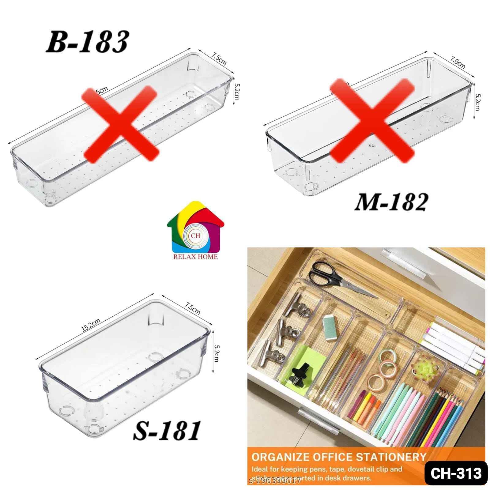 Arylic Storage Tray