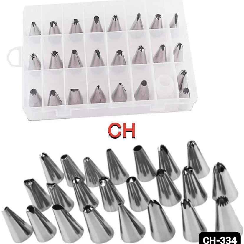 SS 24pcs Nozzle Set with box