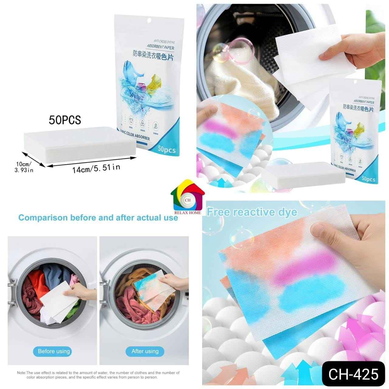 50 sheet Color Absorber