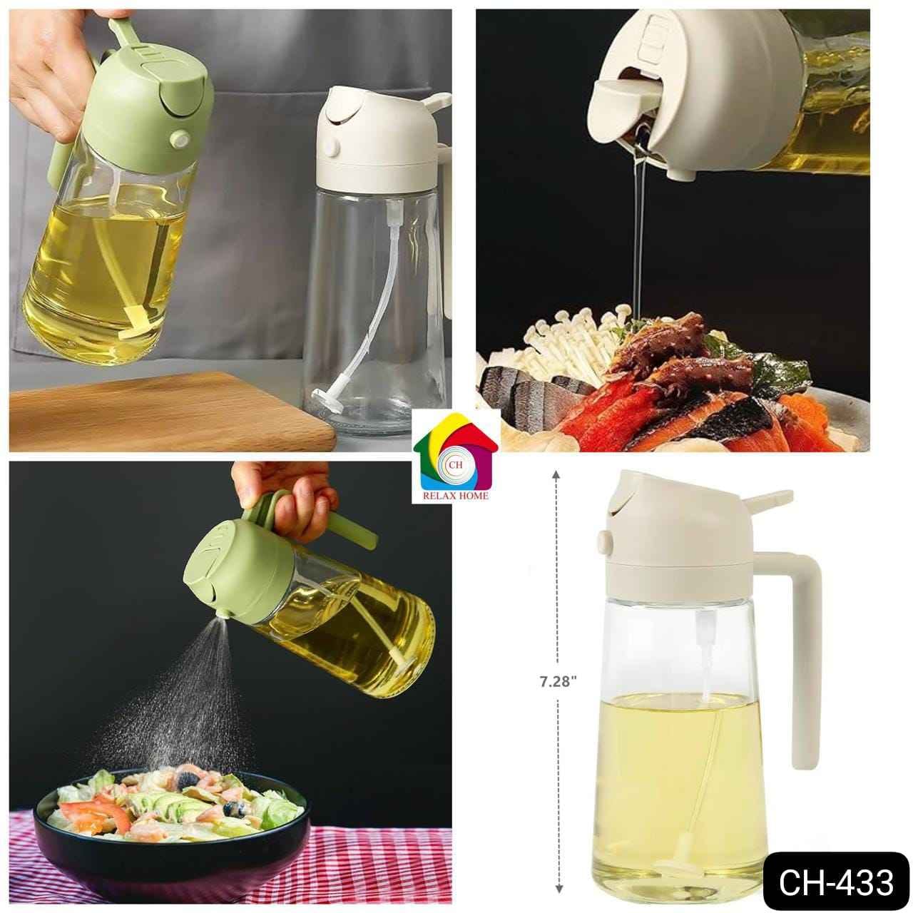 430ml 2in1 Oil Sprayer