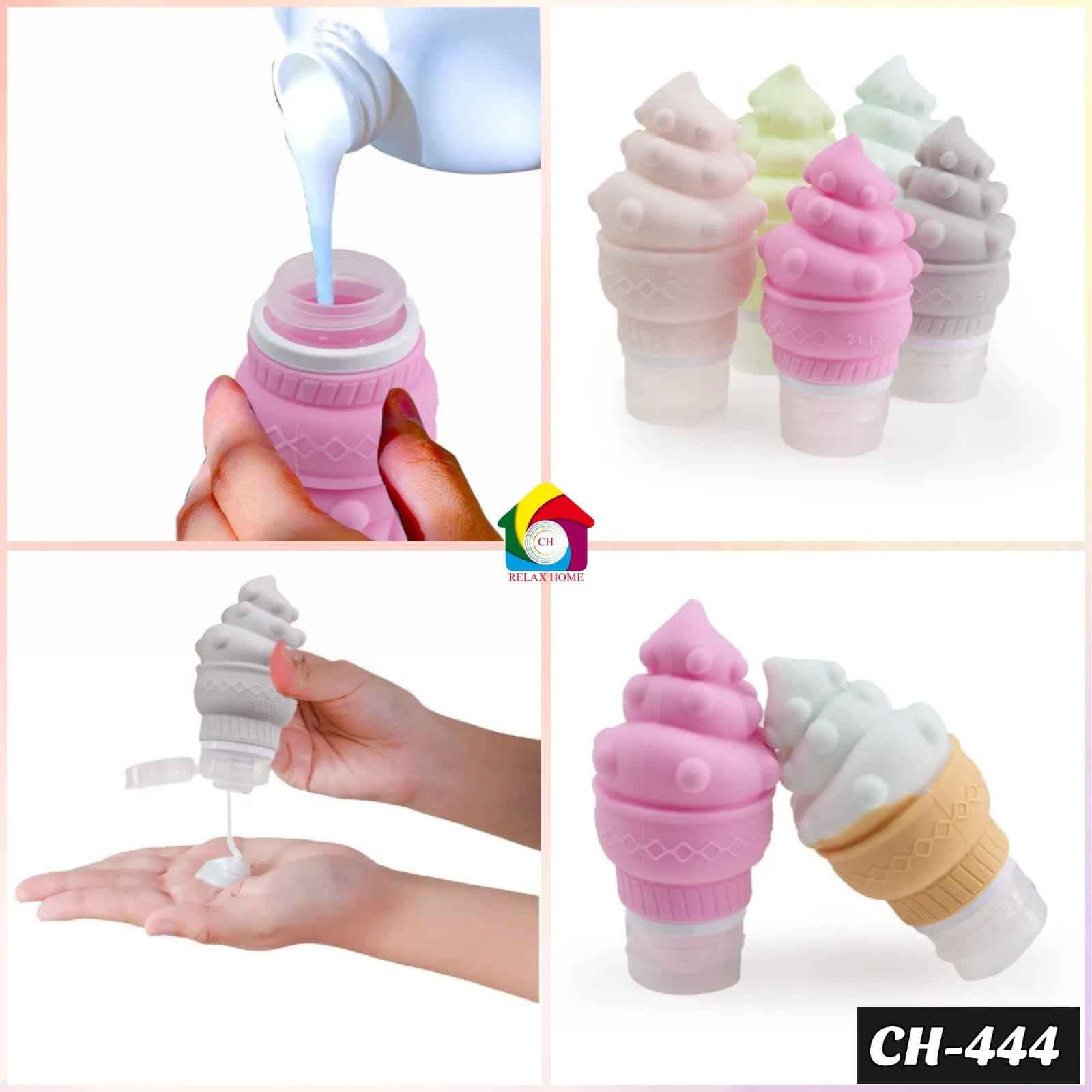 2pcs Silicone Lotion Bottle Set