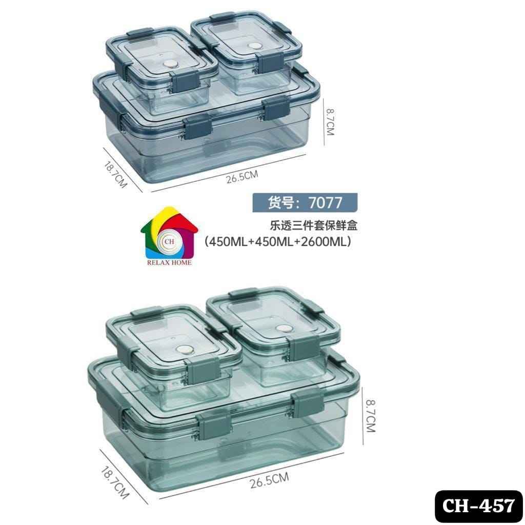 3pcs set Fresh box