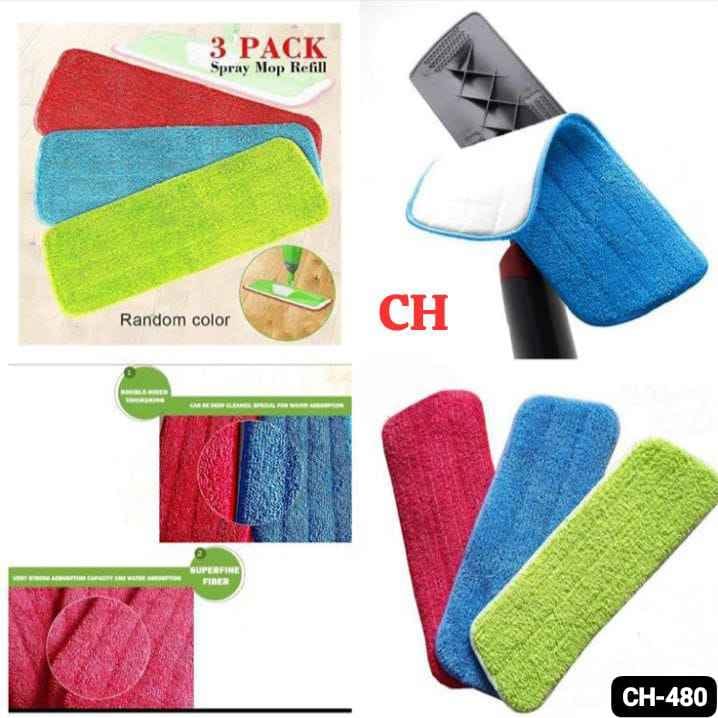 3pcs Mop pad