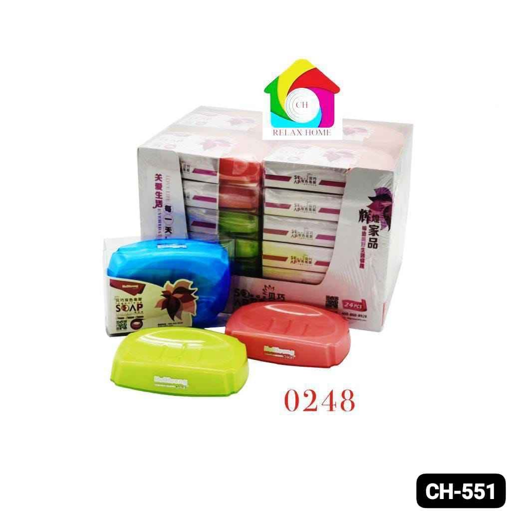 Plastic soap dish