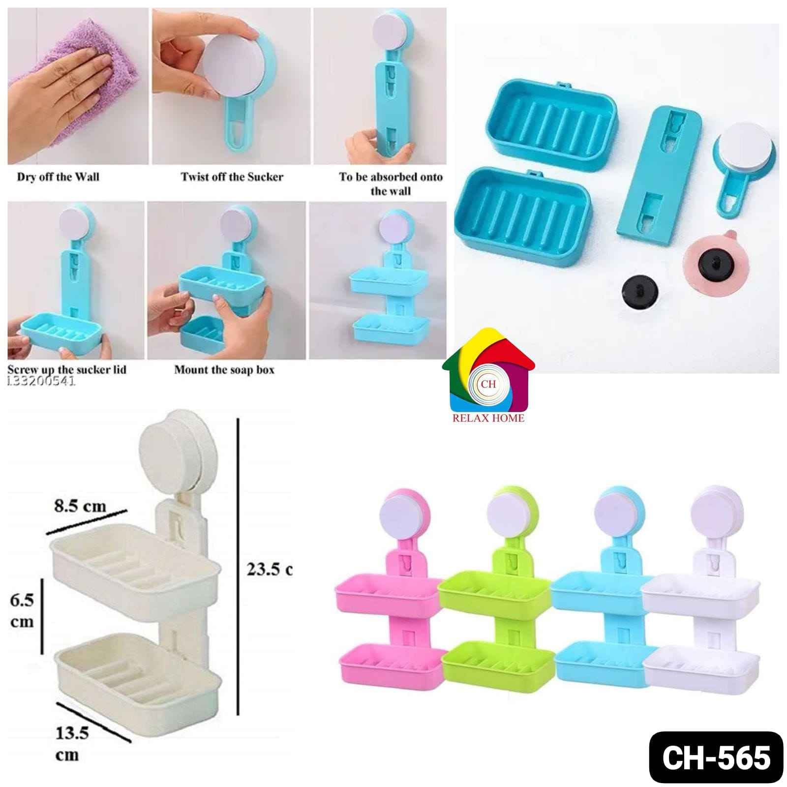 Plastic Double Layer soap Holder