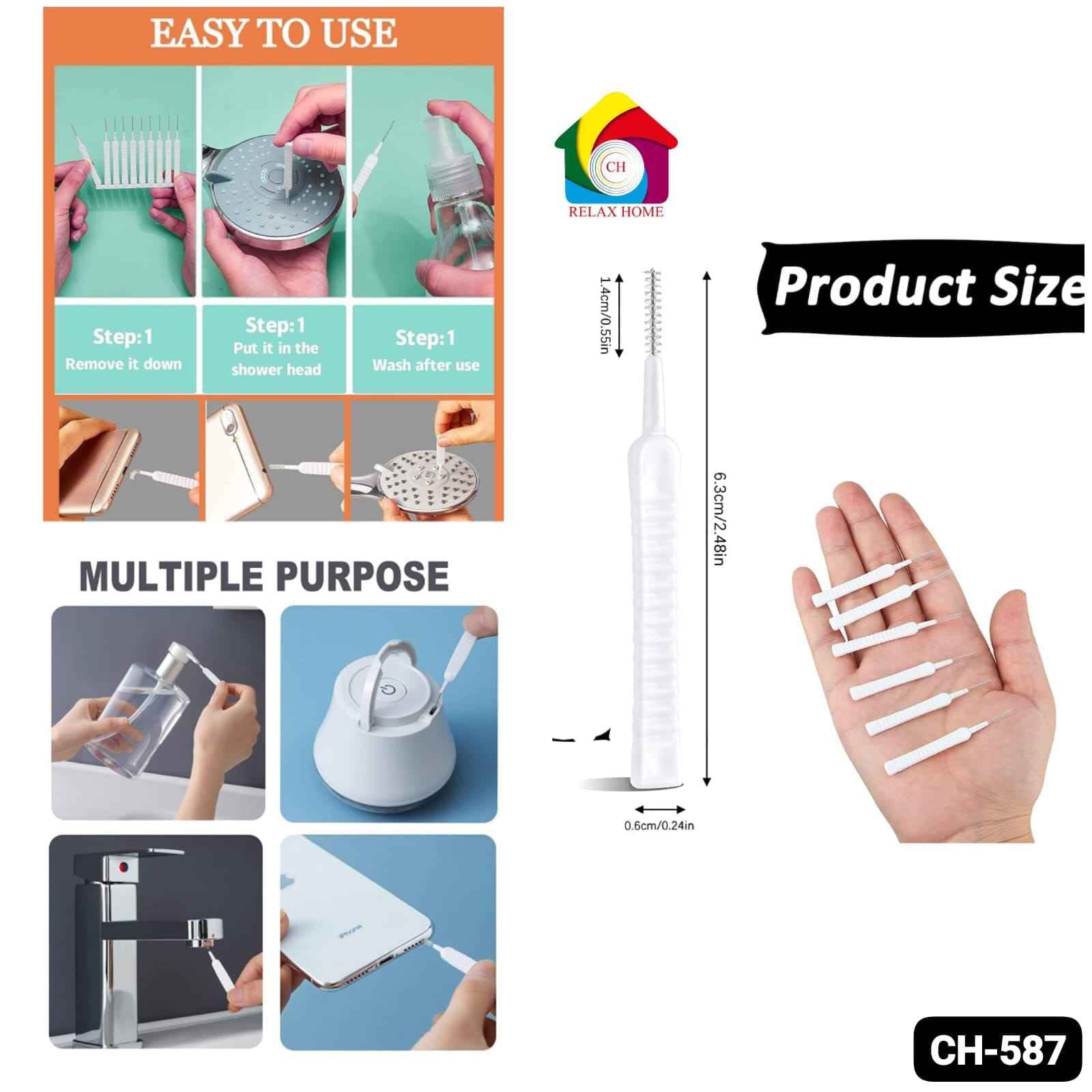 10pcs Shower Cleaning Brush