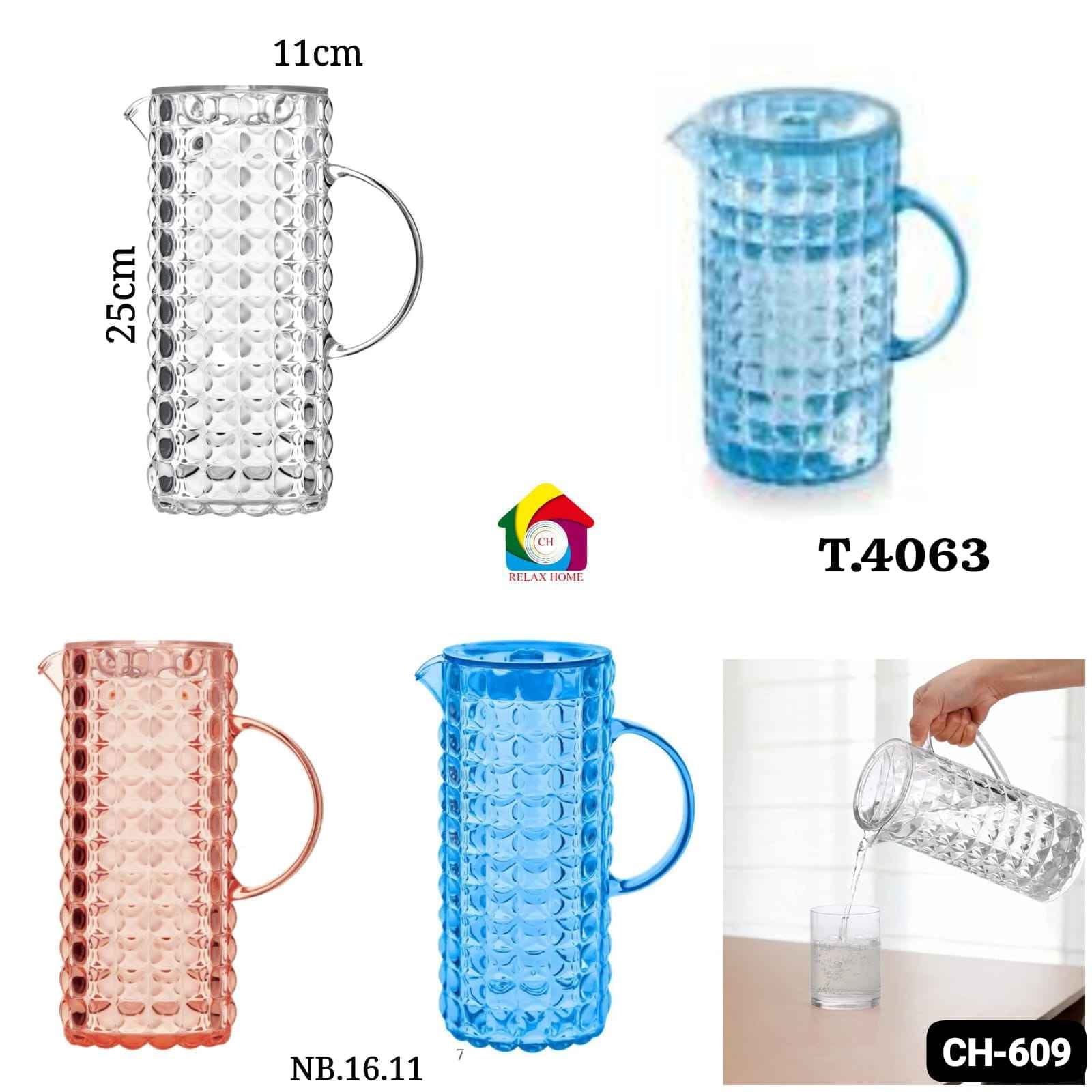 1700ml Acrylic Water jug