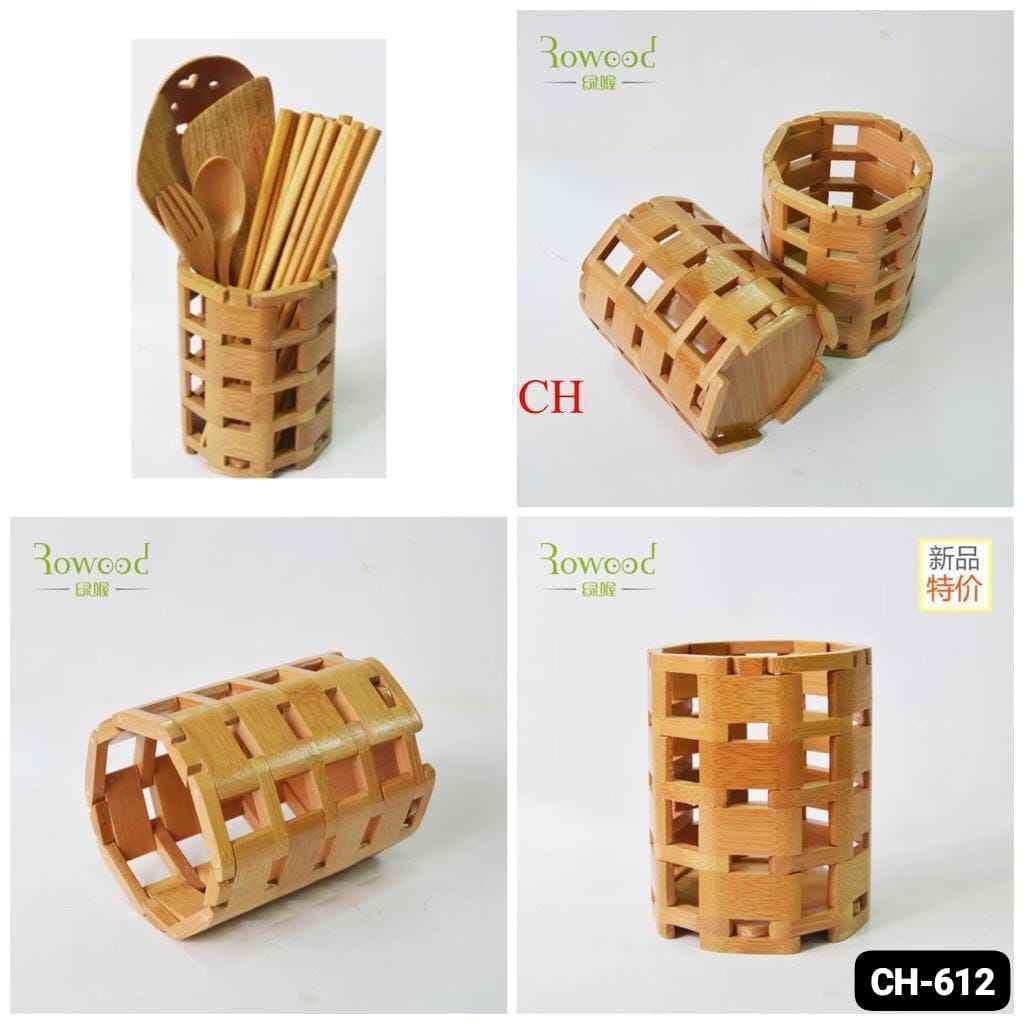 Wooden Spoon Organizer