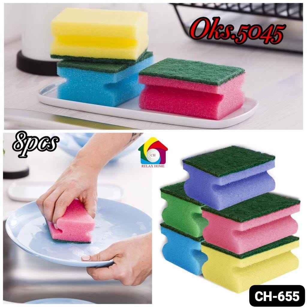 8pcs Cleaning Sponge