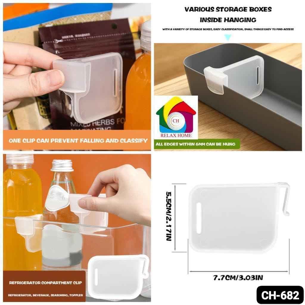 4pcs Fridge Side Door Divider