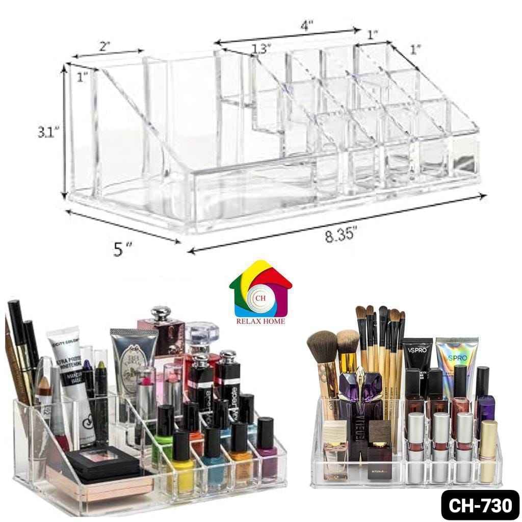 Acrylic 16 Compartment Lipstick Stand