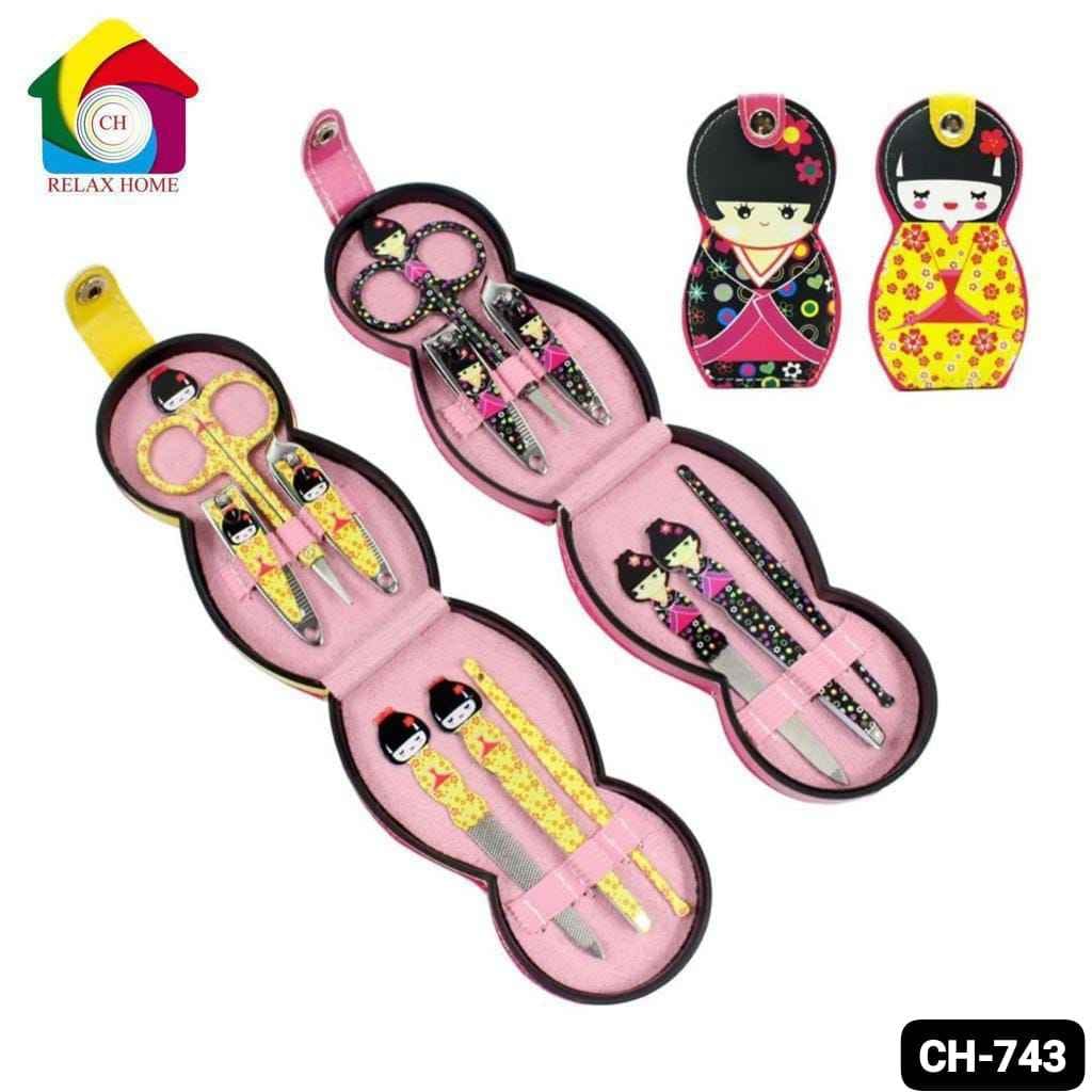 SS Doll Pattern Pedicure Set