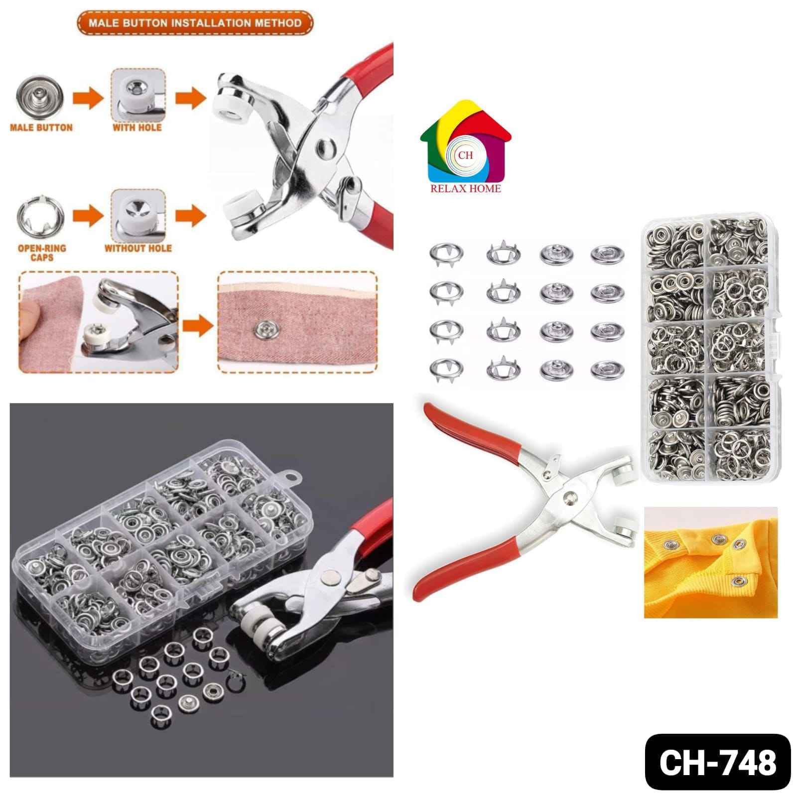 Snap Fasteners Kit