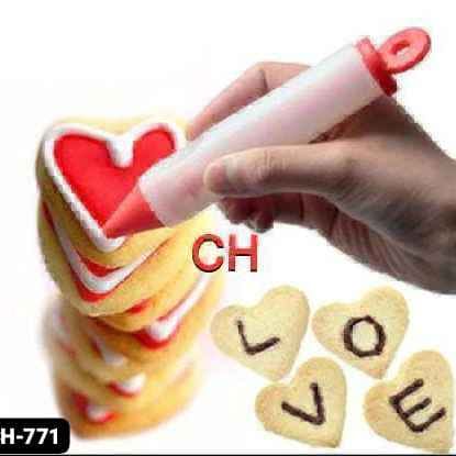 Silicone cake pen