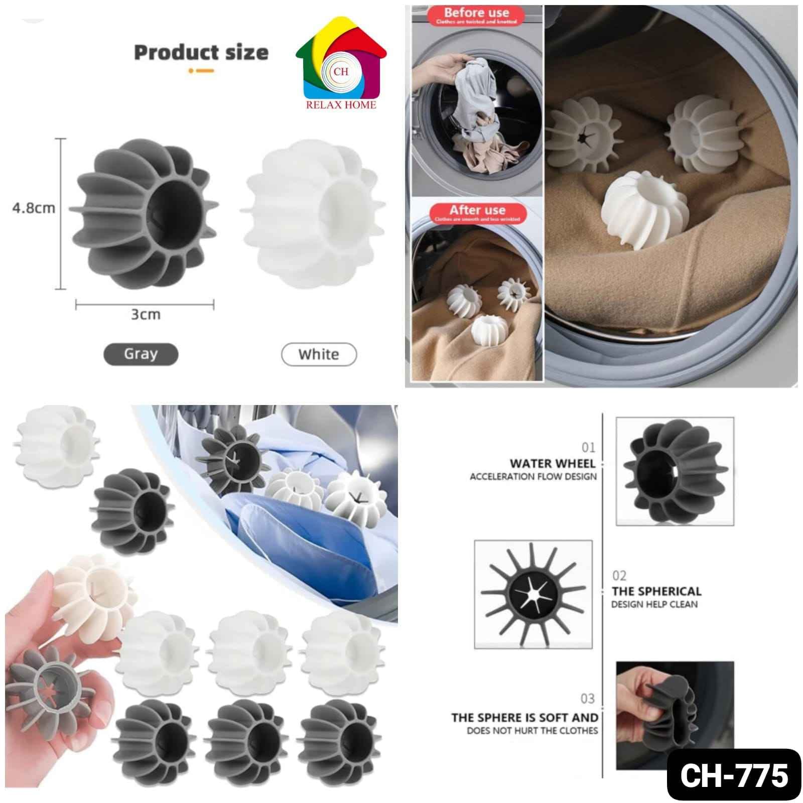 10Pcs Small Laundry Ball