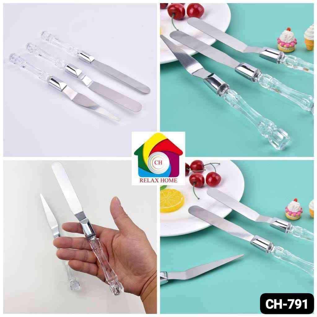 3pcs Cream Spatula Kit
