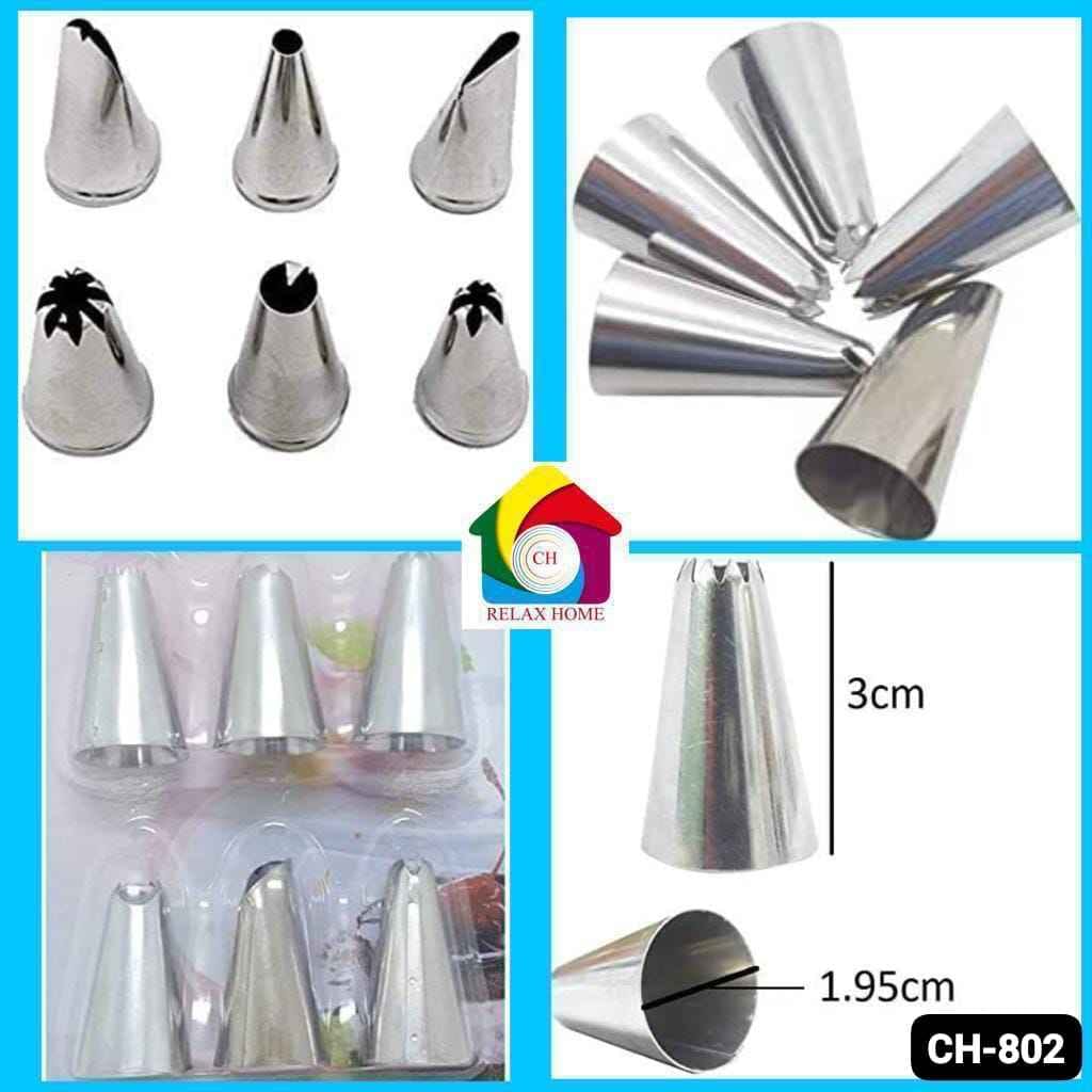6Pcs Cake Nozzle Set