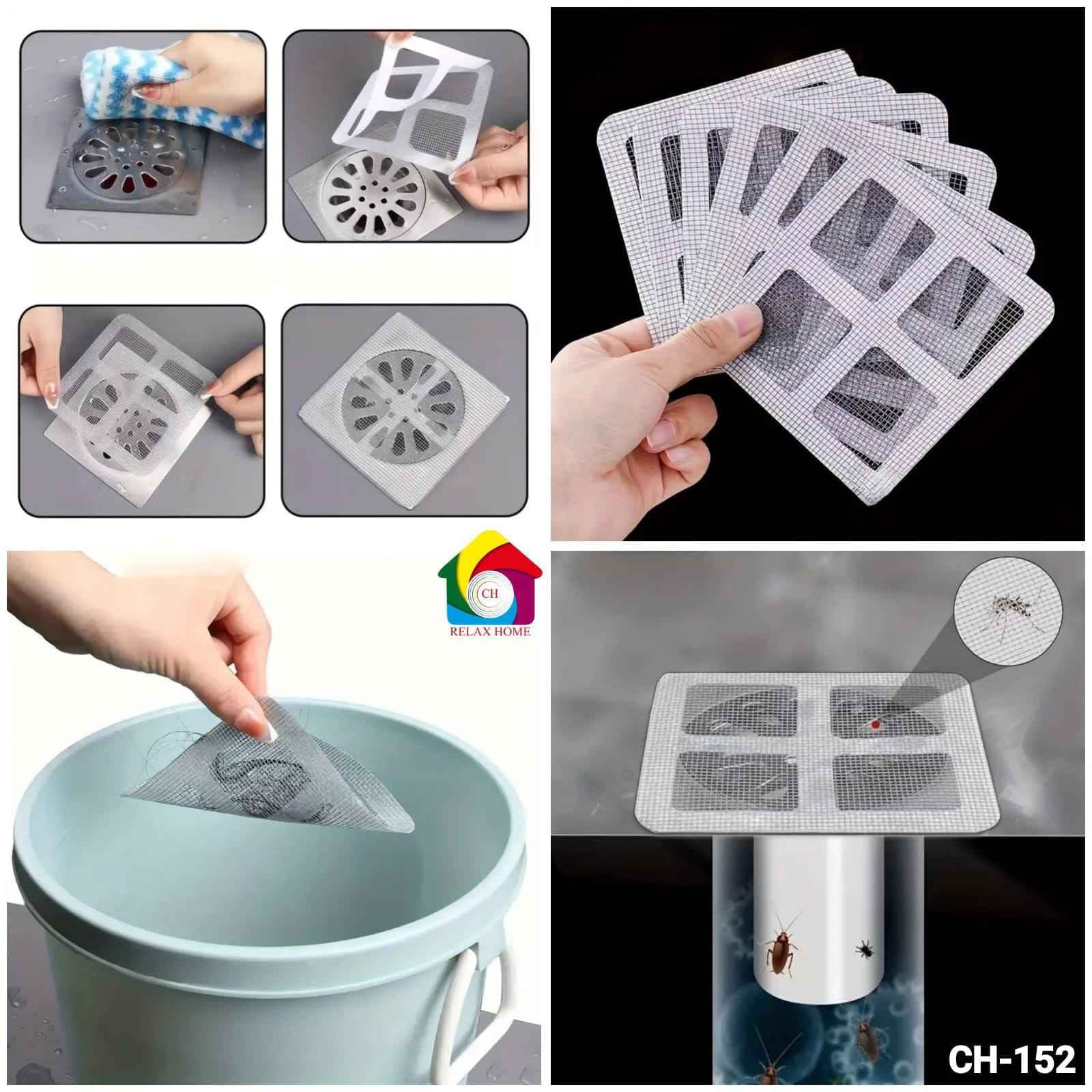 (Pack of10pcs) Drain Jali Sticker