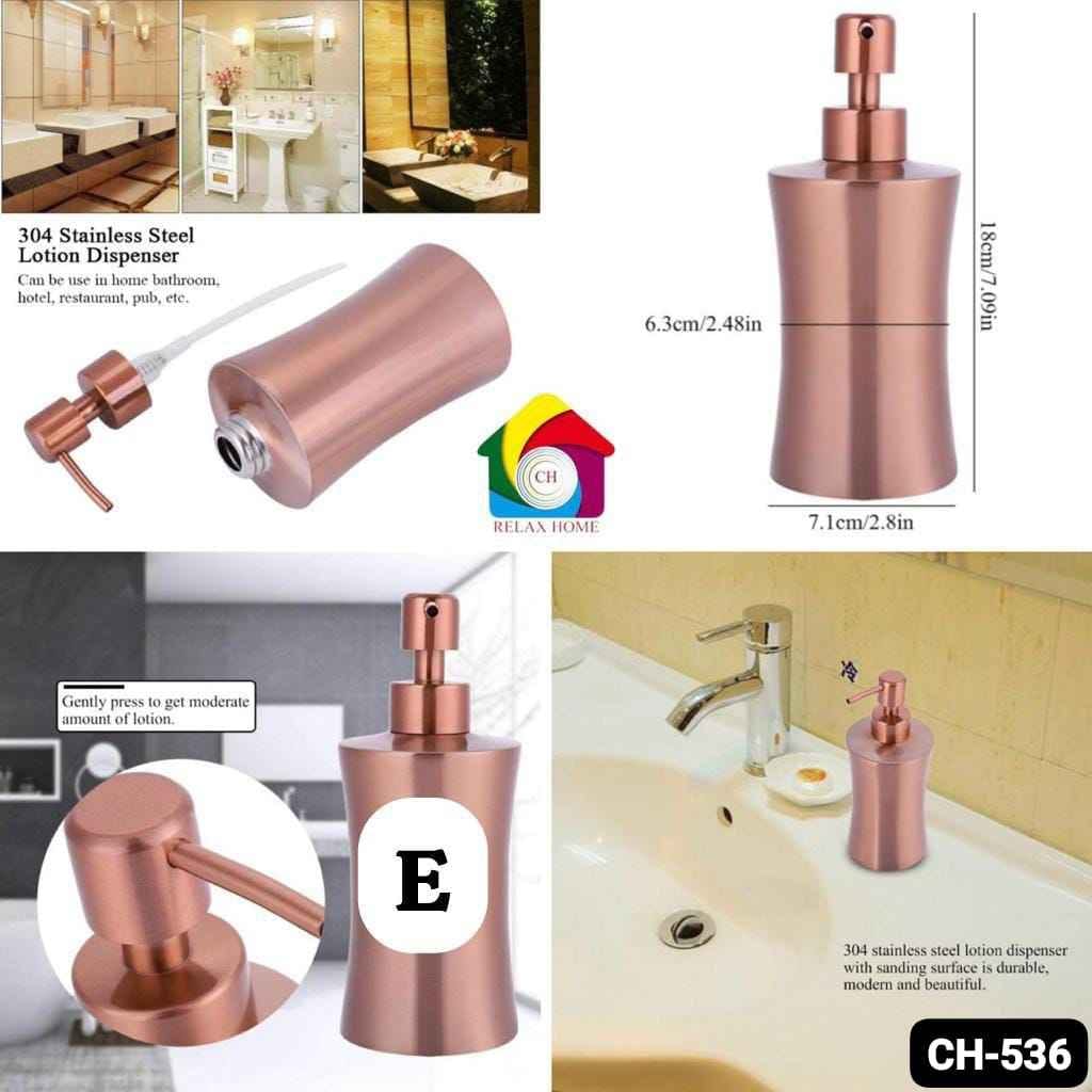 250ml SS soap dispenser