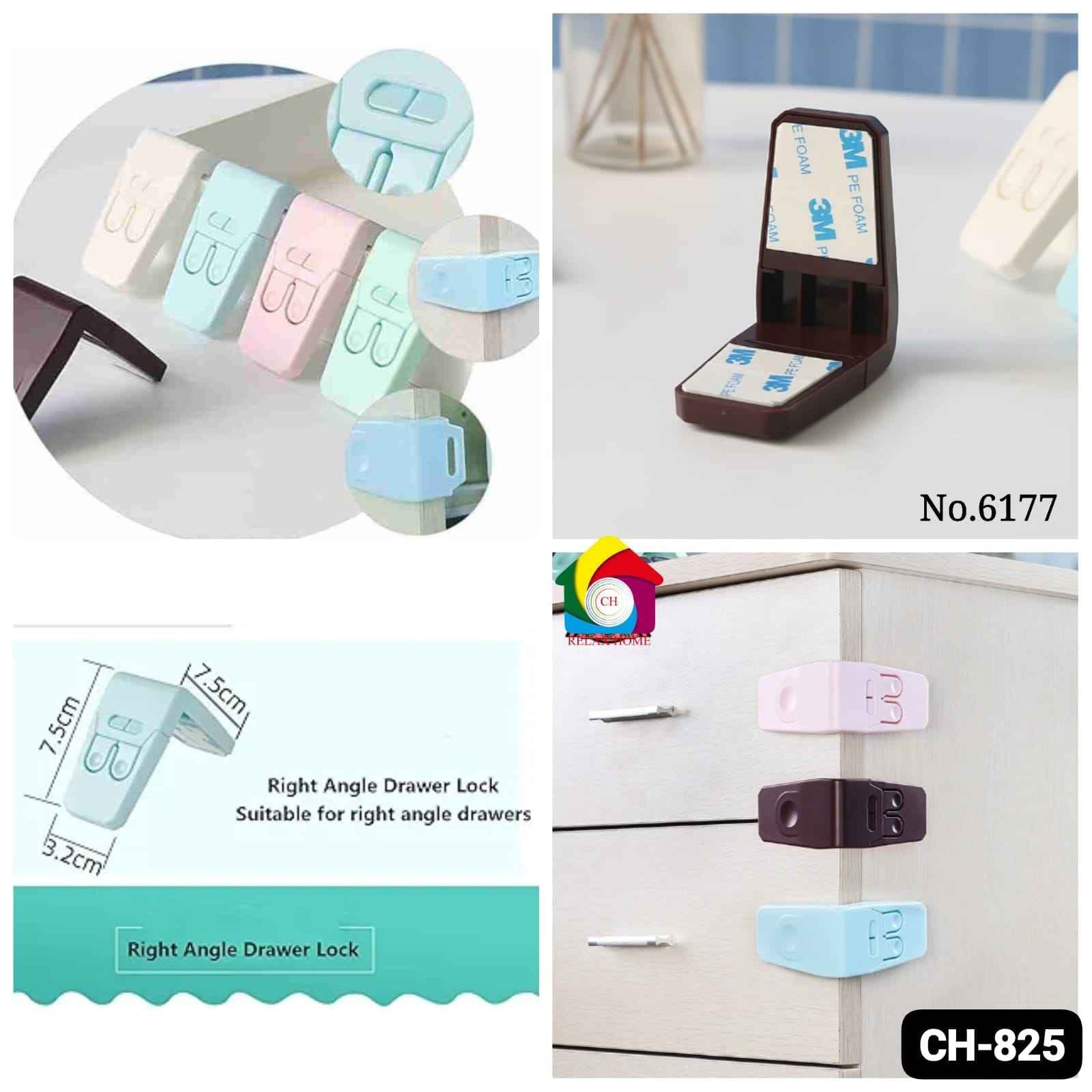 3Pcs Baby Door Lock