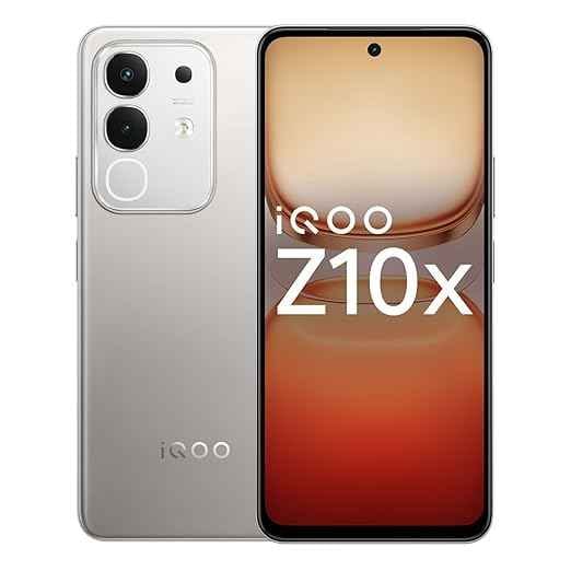 iQOO Z10x 5G (Titanium, 6GB RAM, 128GB Storage)