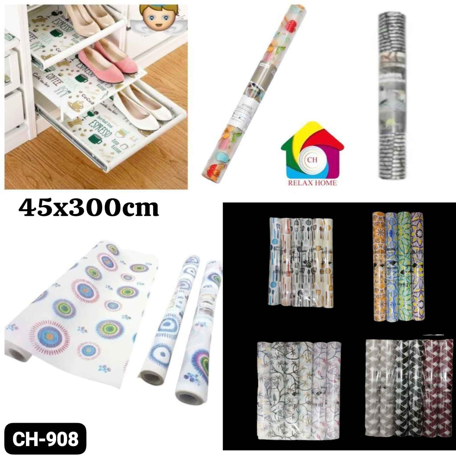 45*300cm Printed Fridge mat