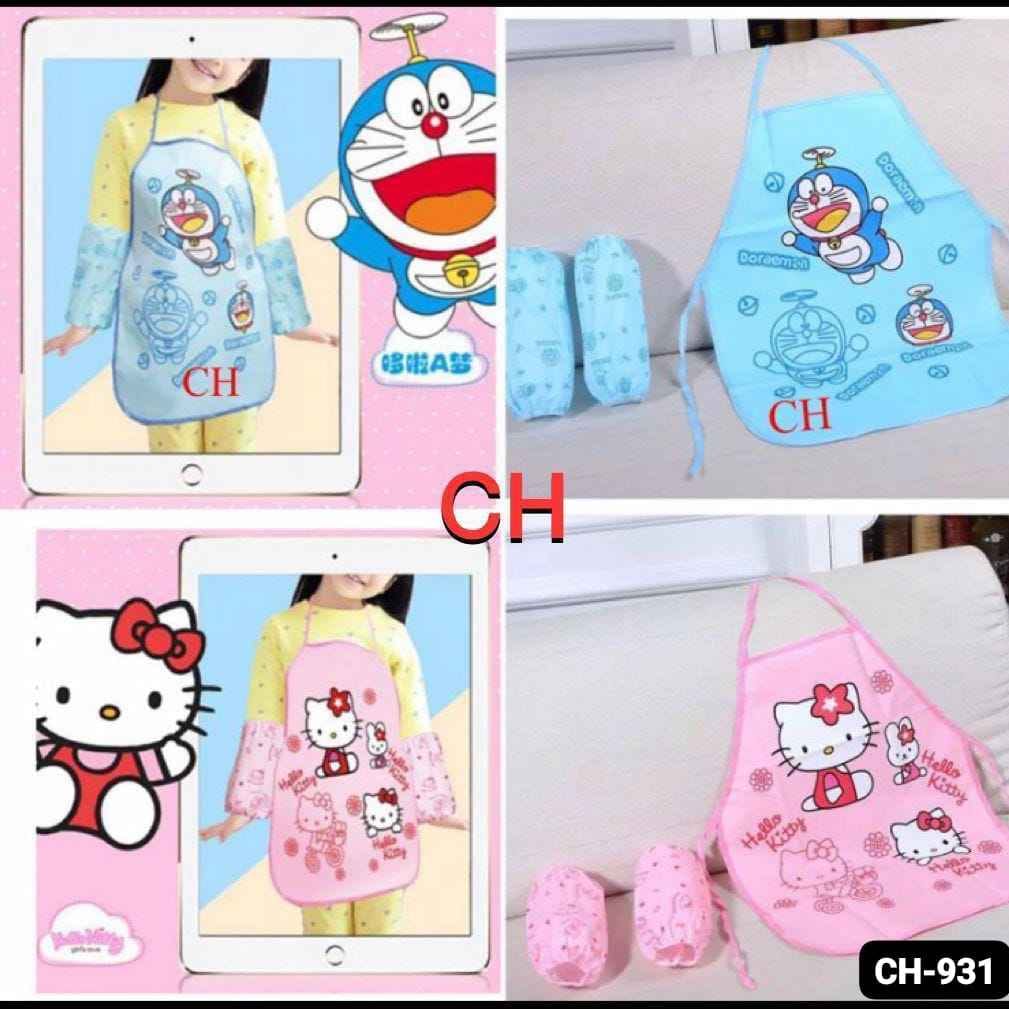 3pcs Kids Apron
