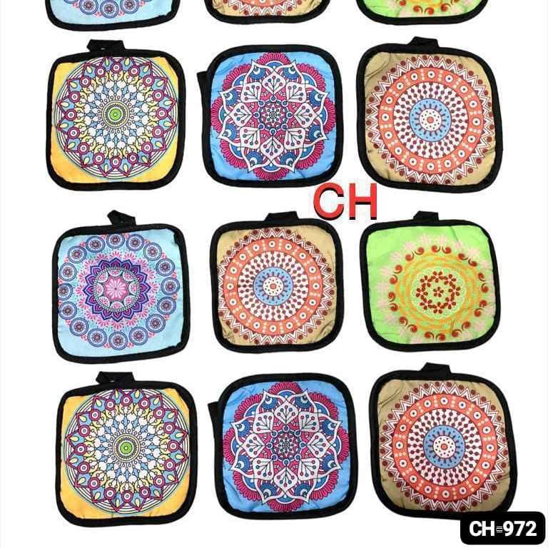 Printed pot pad holder