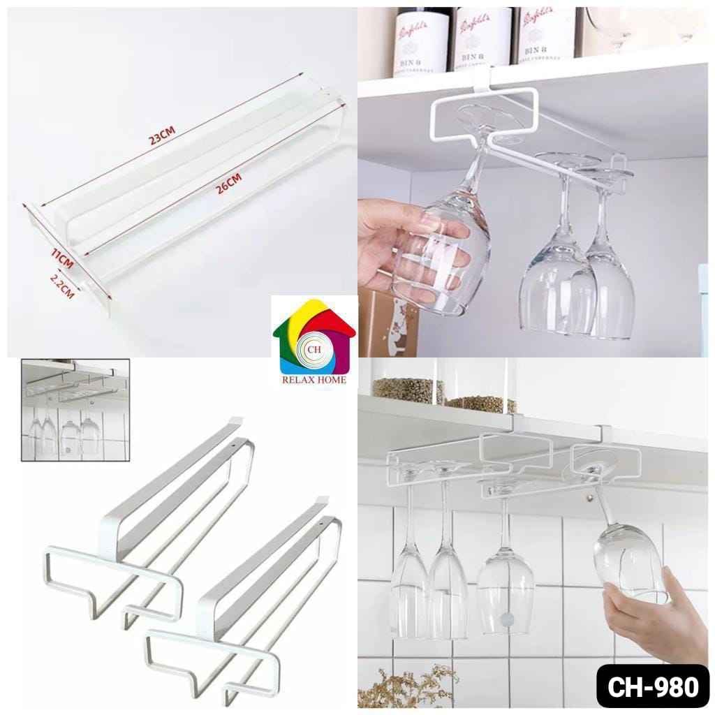 Hanging Glass Cup Rack