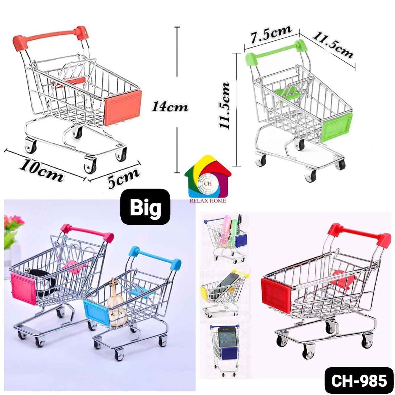 Metal Big Shopping Trolley