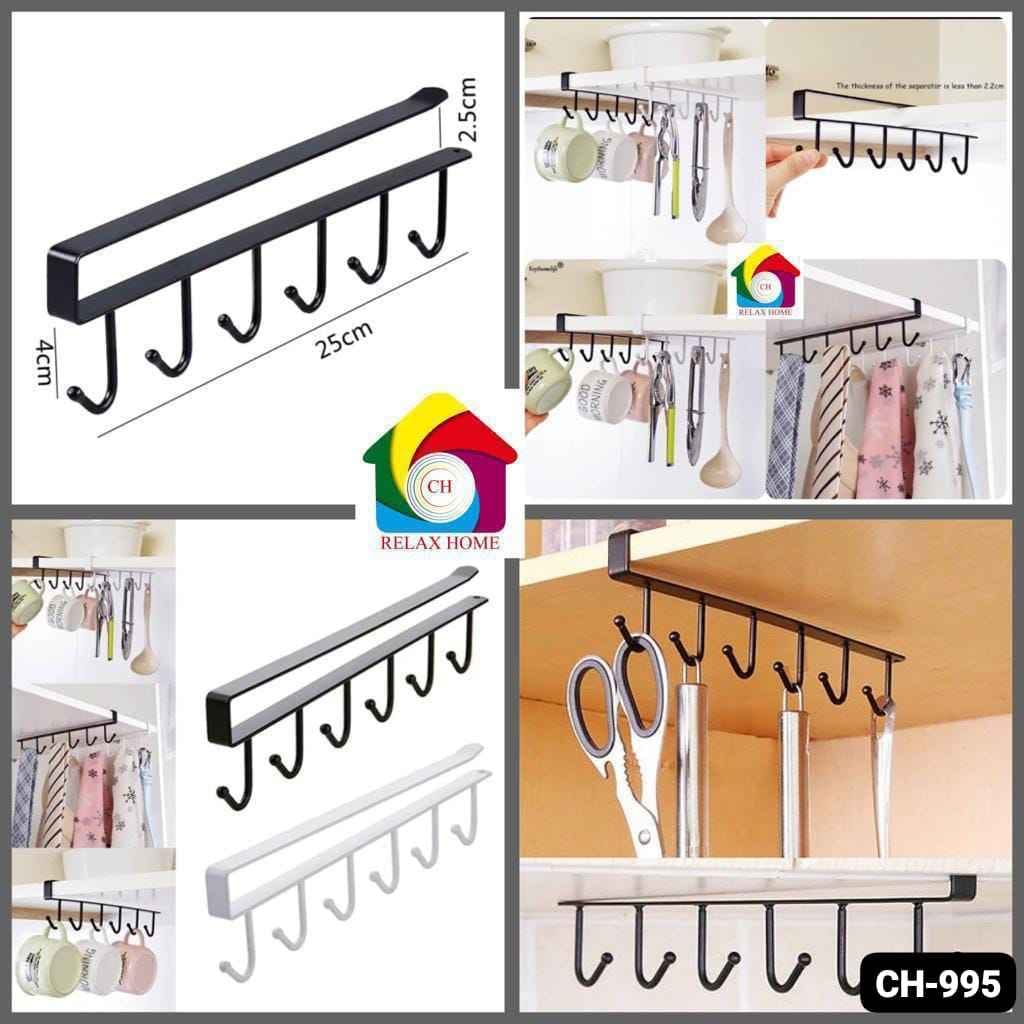 6 Hooks Cup Holder