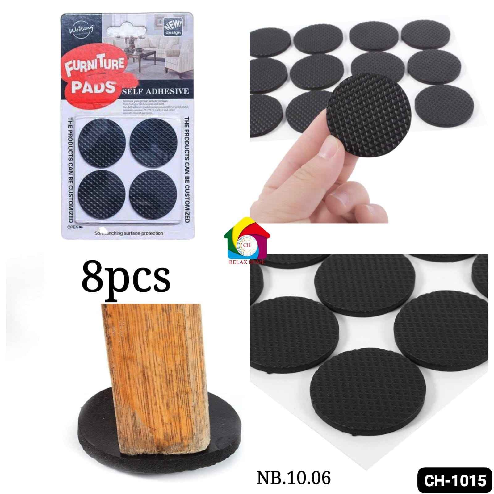 8pcs Chair Leg