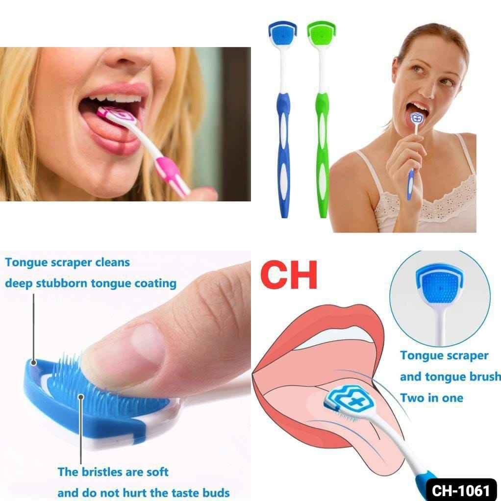 2pcs Scraper Tongue Cleaner