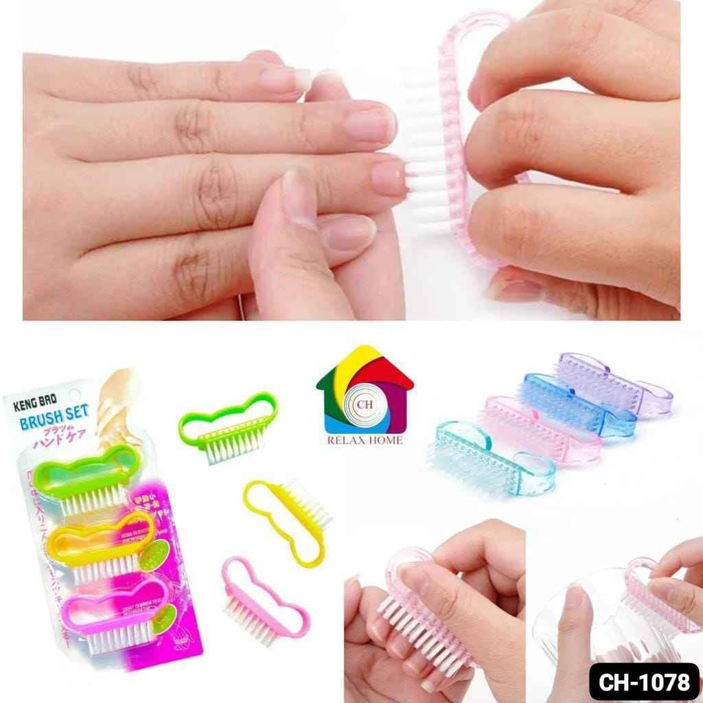 3pcs Nail Brush