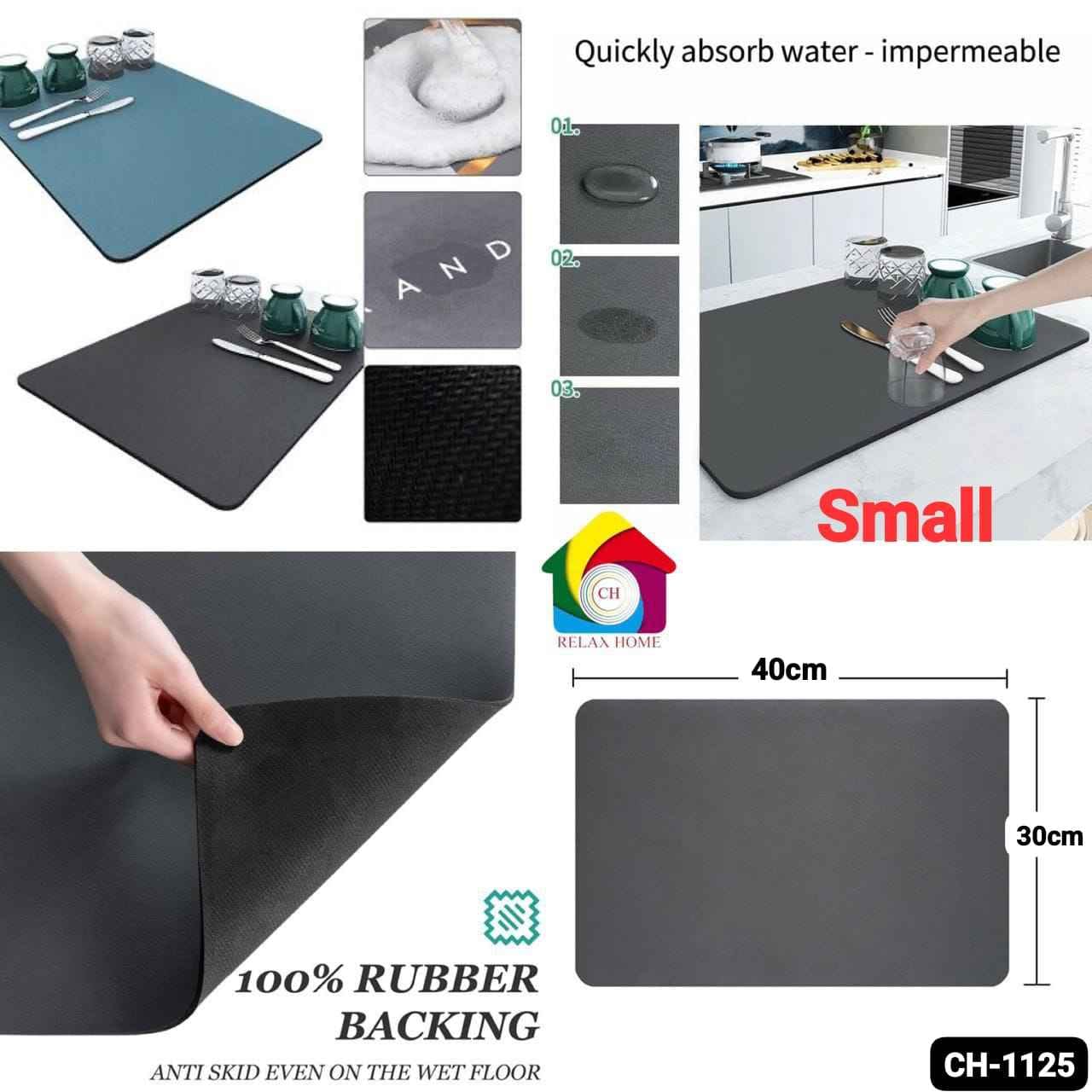 Small Dish Drying Mat