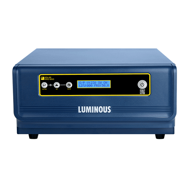 LUMINOUS NXG1850e 1500 VA with 3 Year Warranty Solar Compatible Pure Sine Wave Inverter