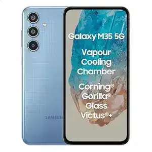 Samsung Galaxy M35 5G (Daybreak Blue,6GB RAM,128GB Storage)