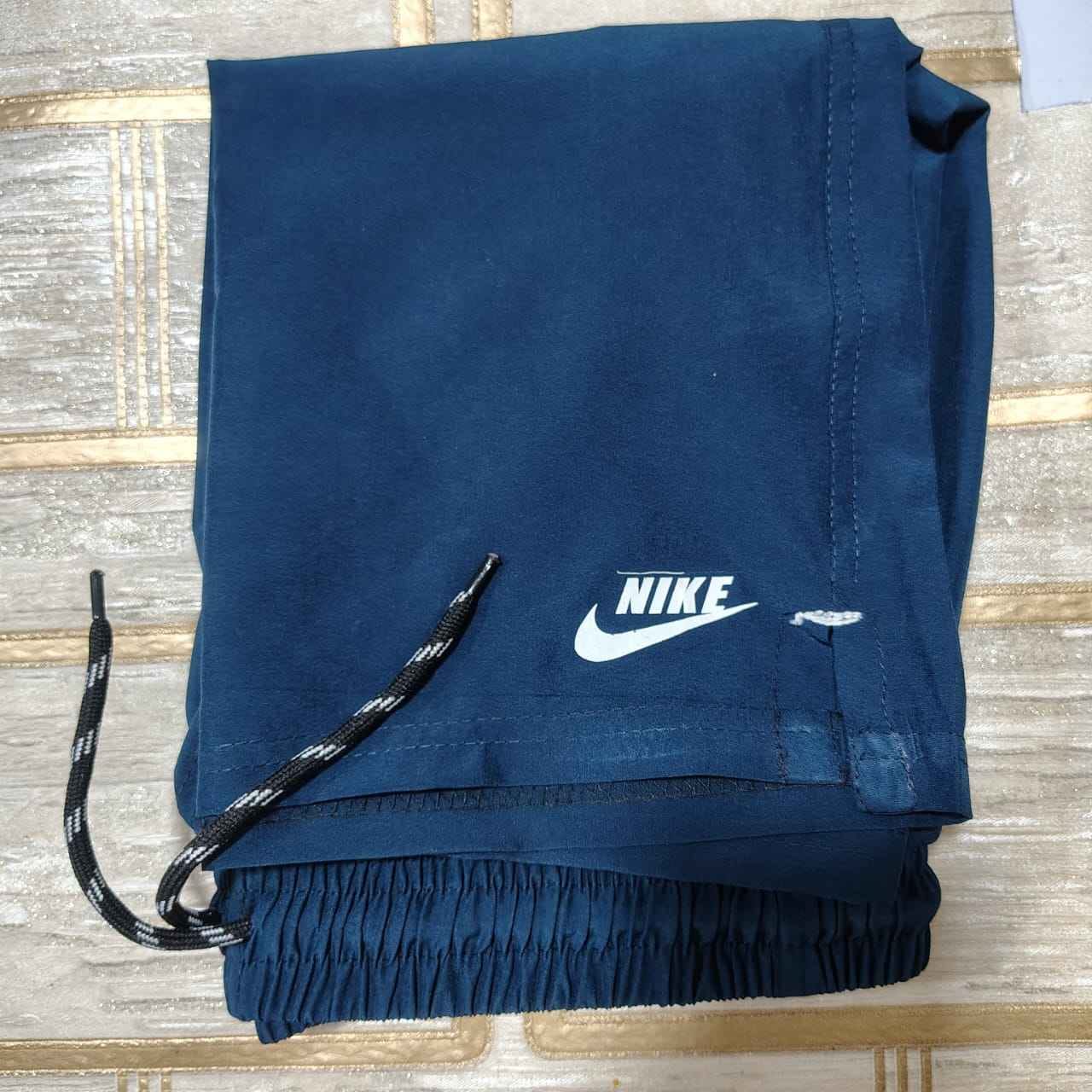 Men Dark Blue Sports Shorts