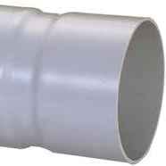 COUPLER 75MM PVC