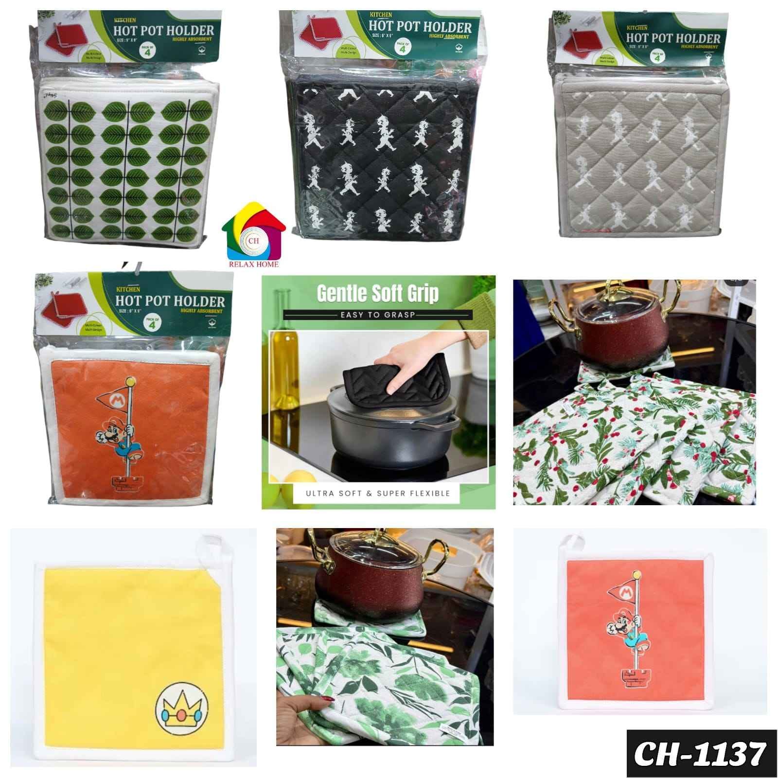 4pcs Hot Pot Holder