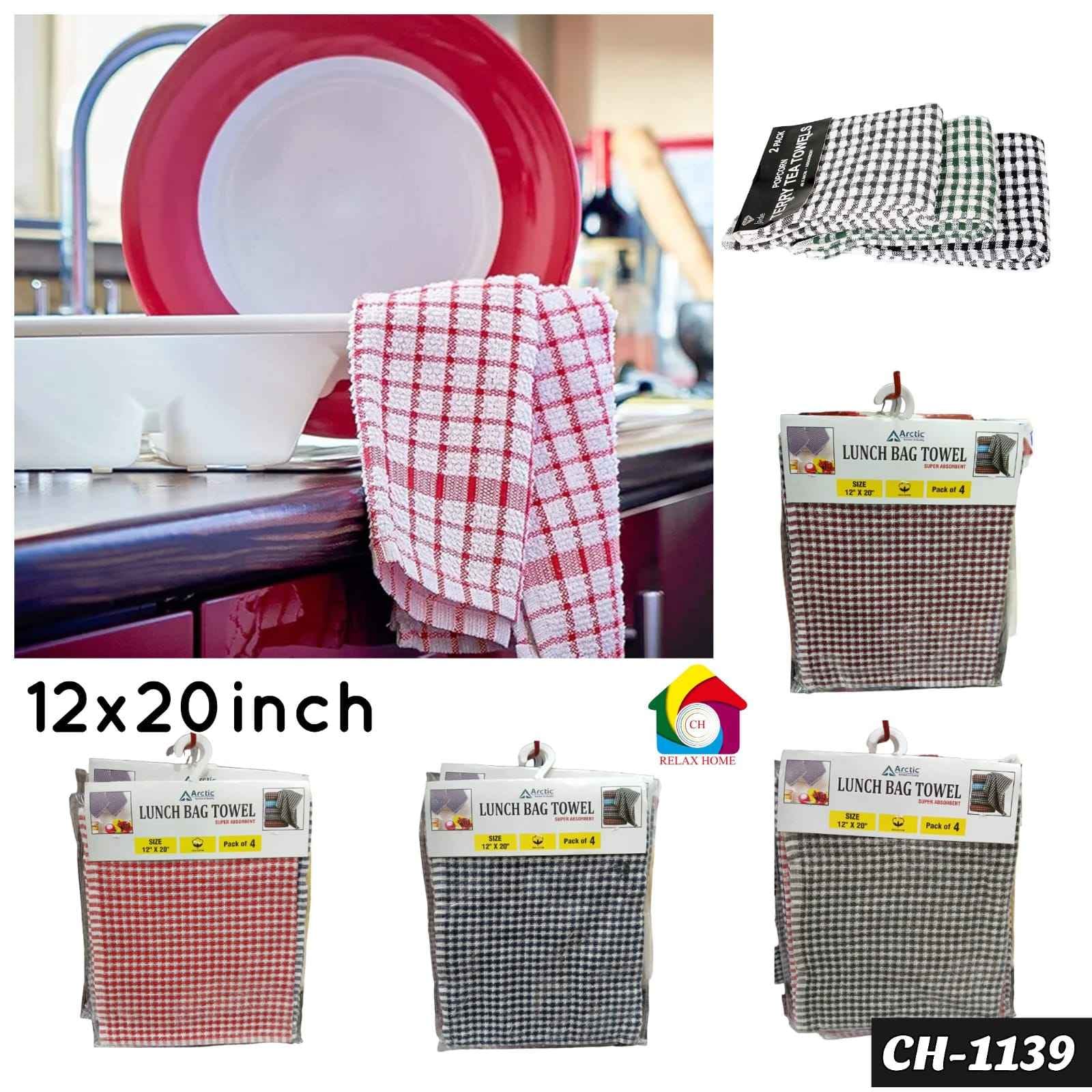 4pcs Cotton Kitchen Napkin 12*20inch