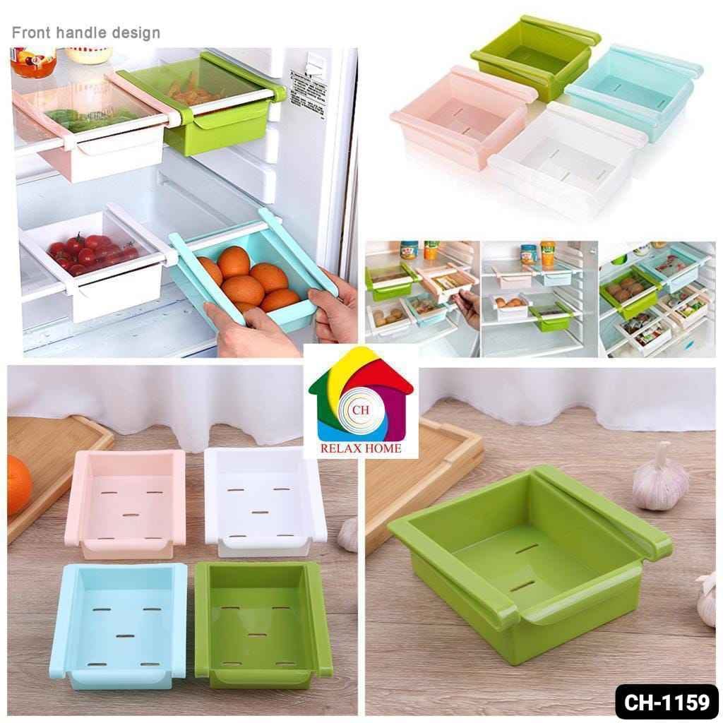4pcs Fridge Refrigerator Storage Box