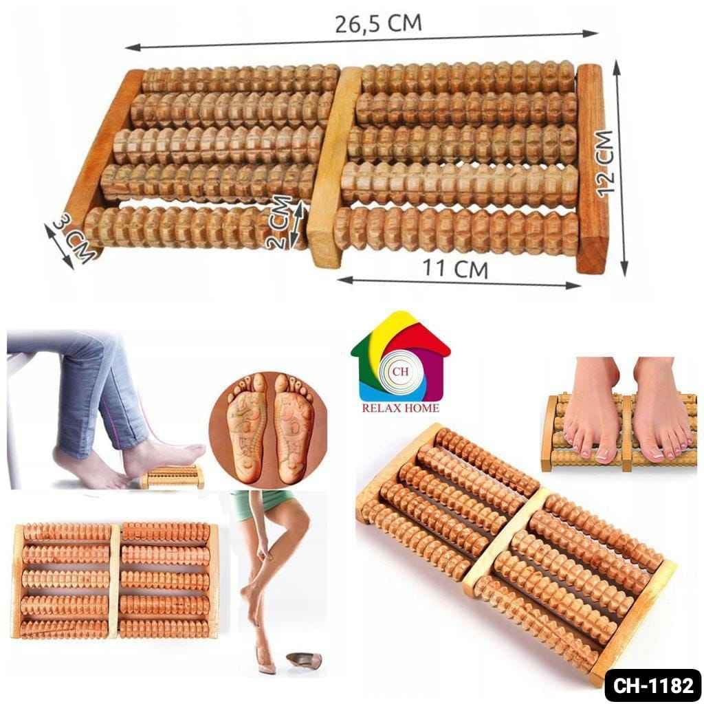 Wooden Foot Massager
