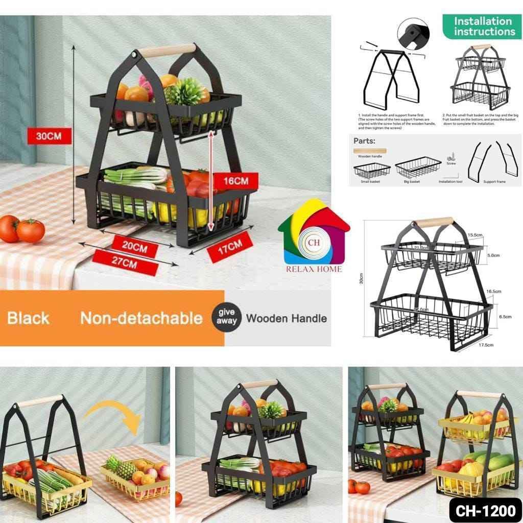 Metal Fruit Stand