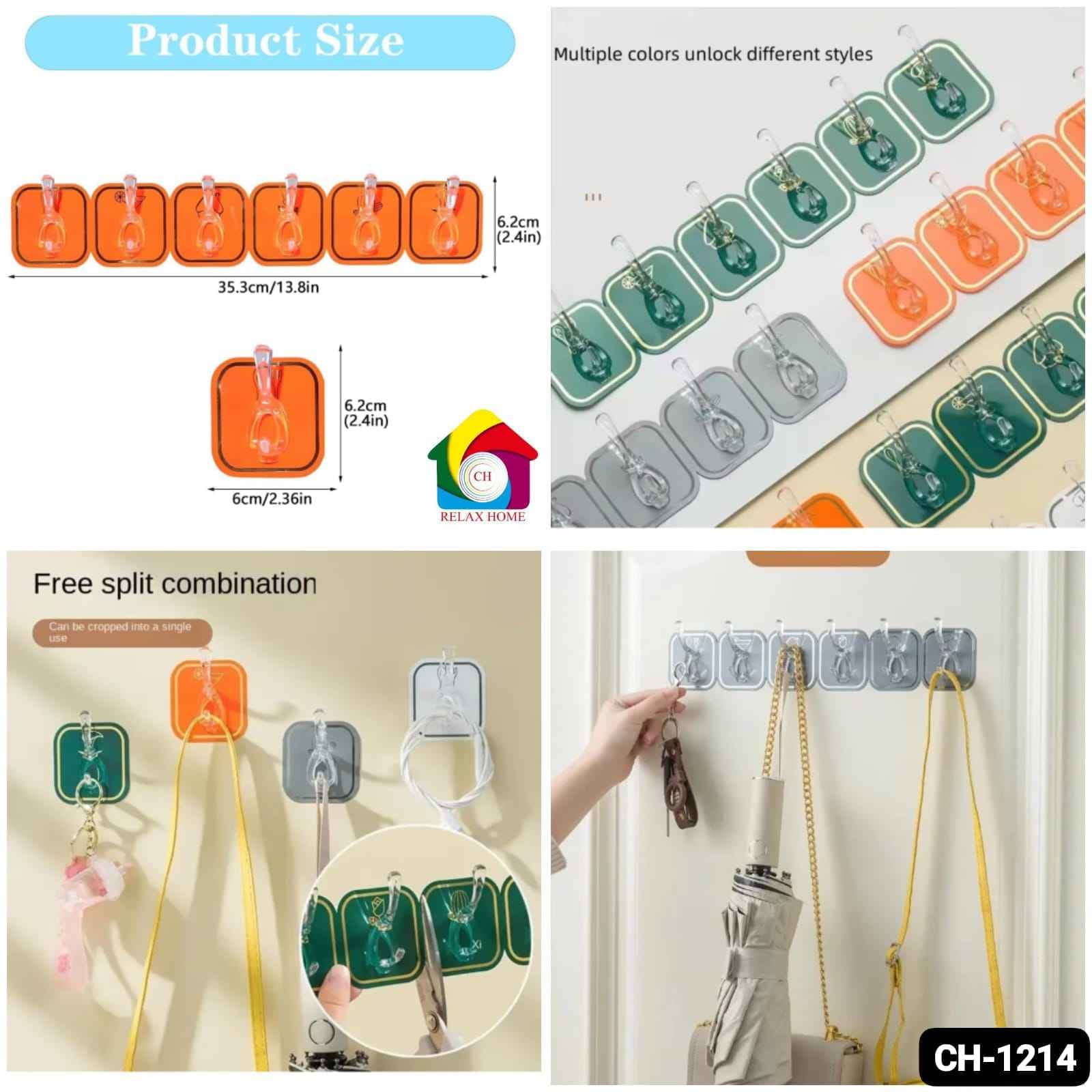 6pic Six Hook Pati