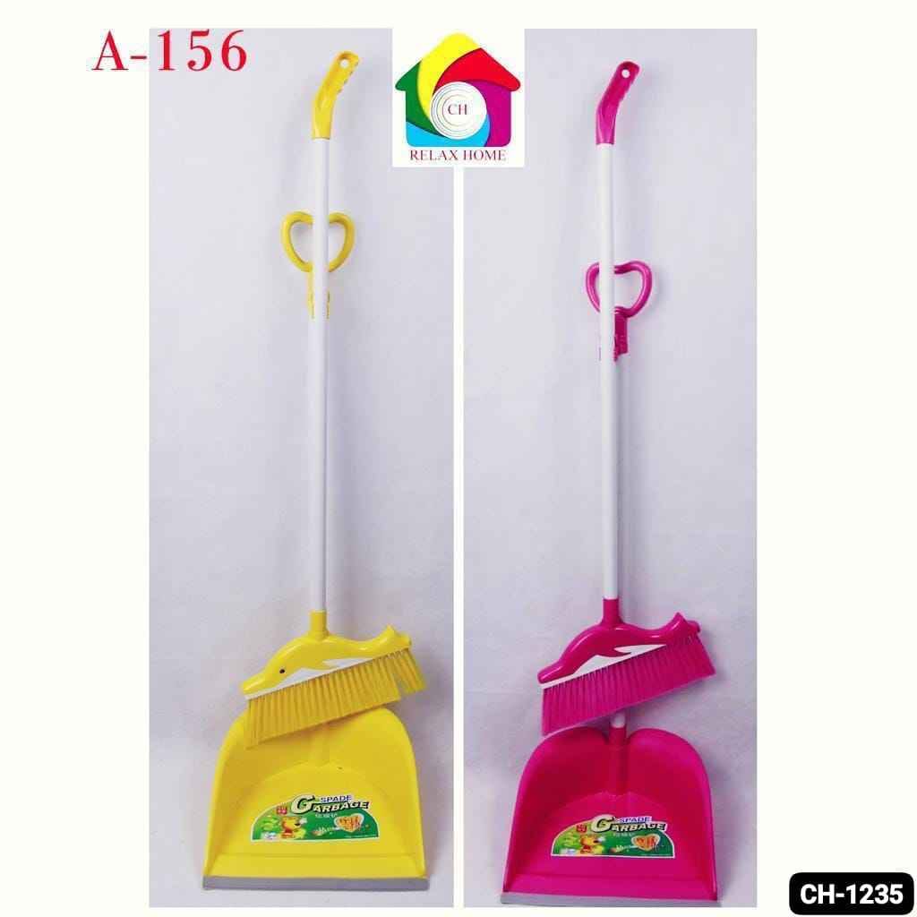 Broom with stand Dustpan