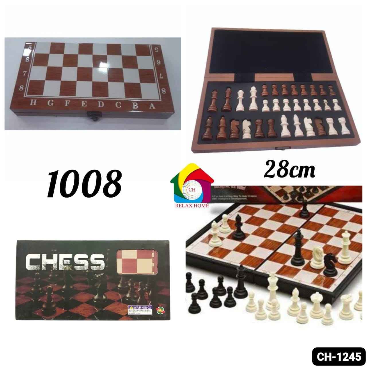 Wooden Chess Board Set