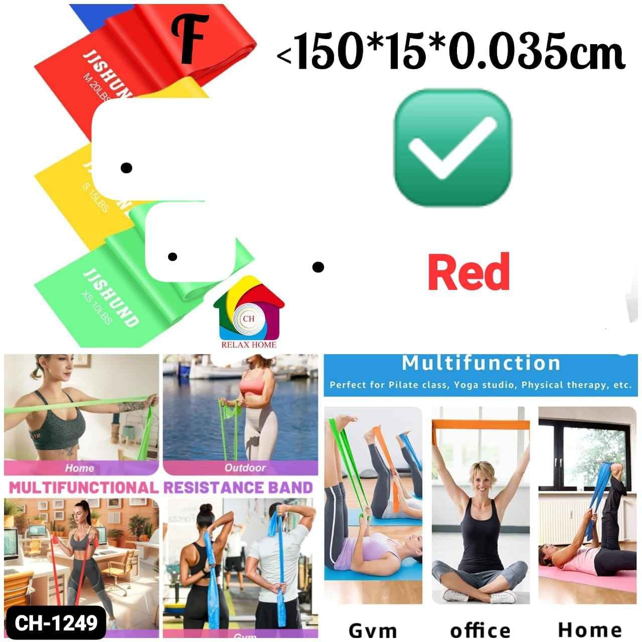 Red Yoga Band